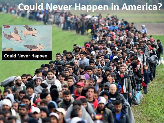 Merkels Migrants Arriving